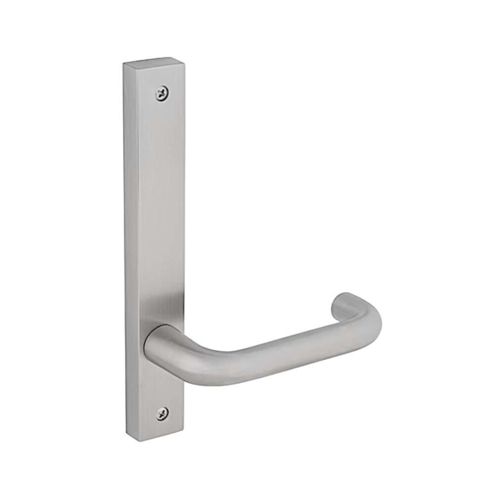 Dormakaba Door Handle Lever Narrow Stile Square End Plate No Cylinder Visible Fix 6406/70SSS