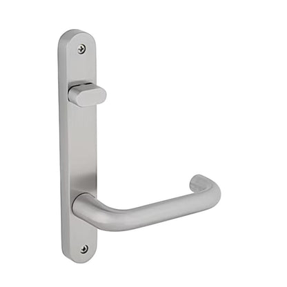 Dormakaba Door Handle Lever Narrow Stile Round End Plate Turnsnib Visible Fix 6503/70SSS