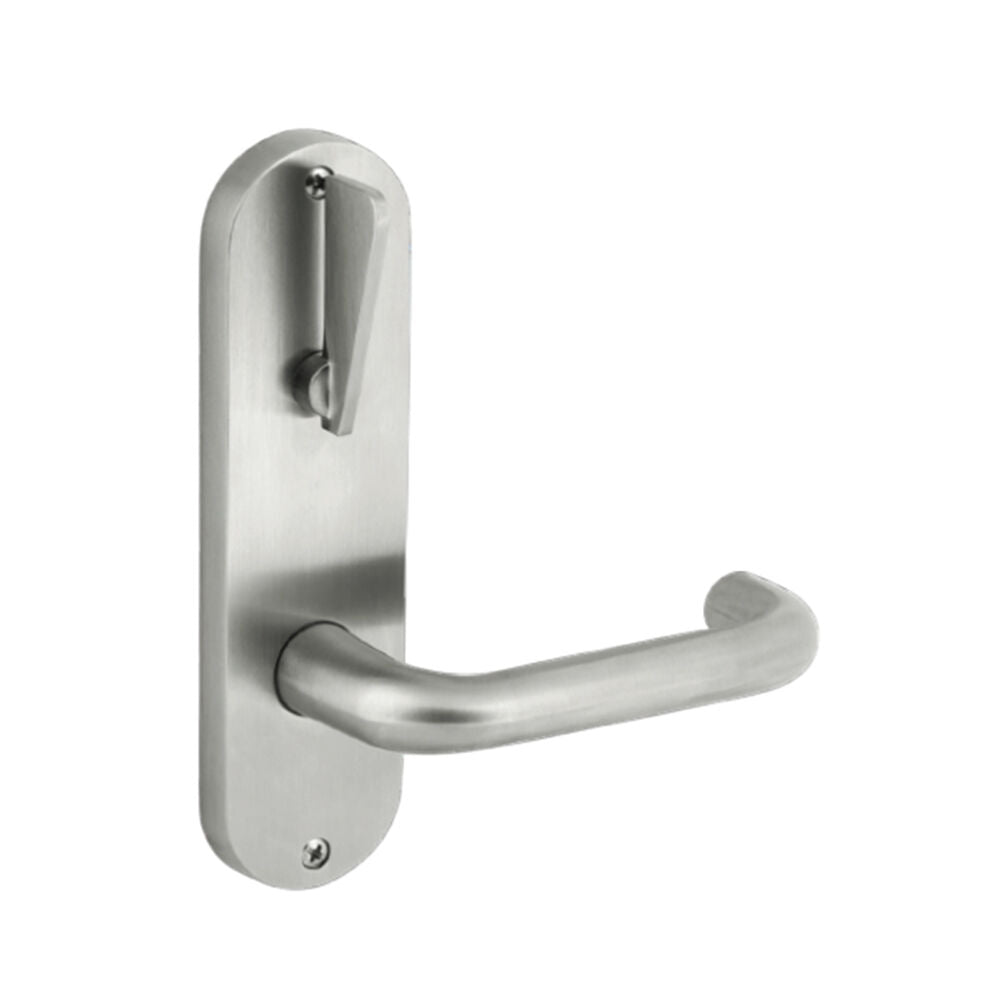 Dormakaba Door Handle Lever Round Plate Disabled Turn Visible Fix Satin Stainless Steel 6707/70SSS