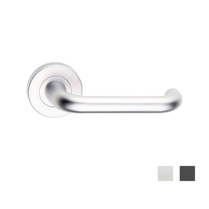 Dormakaba 8300/18 Vision Door Lever Handle on Round Rose Passage
