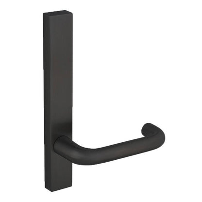 Dormakaba External Narrow Plate with Lever 185mm Black 6405/30GBLK