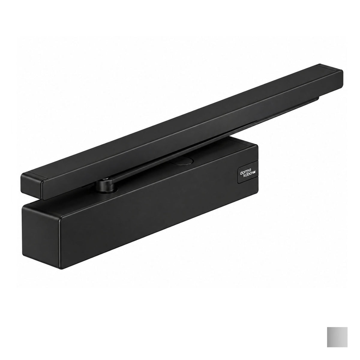 Dormakaba EN 1-6 Slide Channel Door Closer Adjustable Closing - Available in Black and Silver