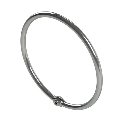 Emro Metal Curtain Rings Polished Stainless Steel Pack of 12 SC0RING