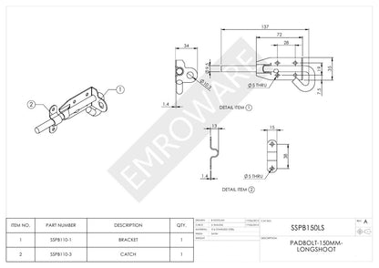EMRSSPB150LS
