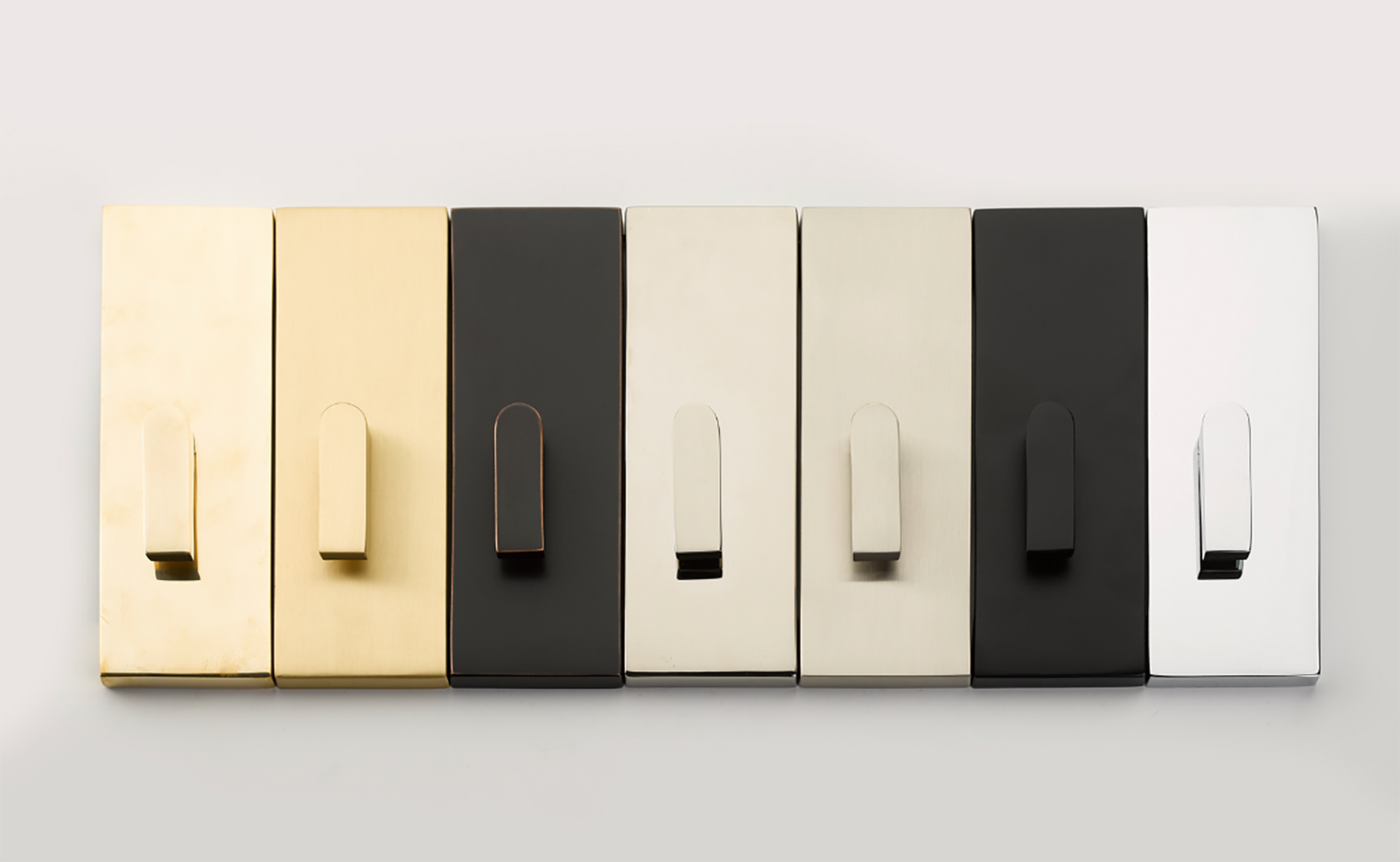 Emtek Modern Rectangular Barn Door Privacy Lock with Strike - Available in Various Finishes