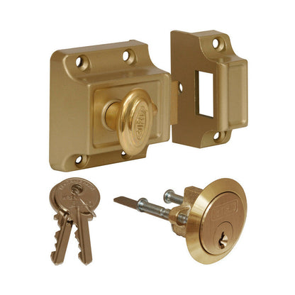 Eurospec Traditional Night Latch Narrow Style Door Lock 40mm F6407