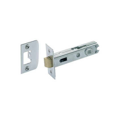 Gainsborough Tubular Latch 481SCS 70mm Backset Dual Sprung Satin Chrome