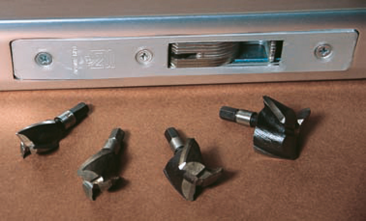 Hafele Aluminium Cutter 16.2mm - 31.8mm Screw On Suits Morticer Jig