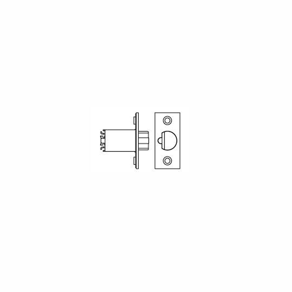 *WHILE SUPPLY LAST* Hafele Passage Spring Latch 60mm Backset Satin Chrome 911.83.731