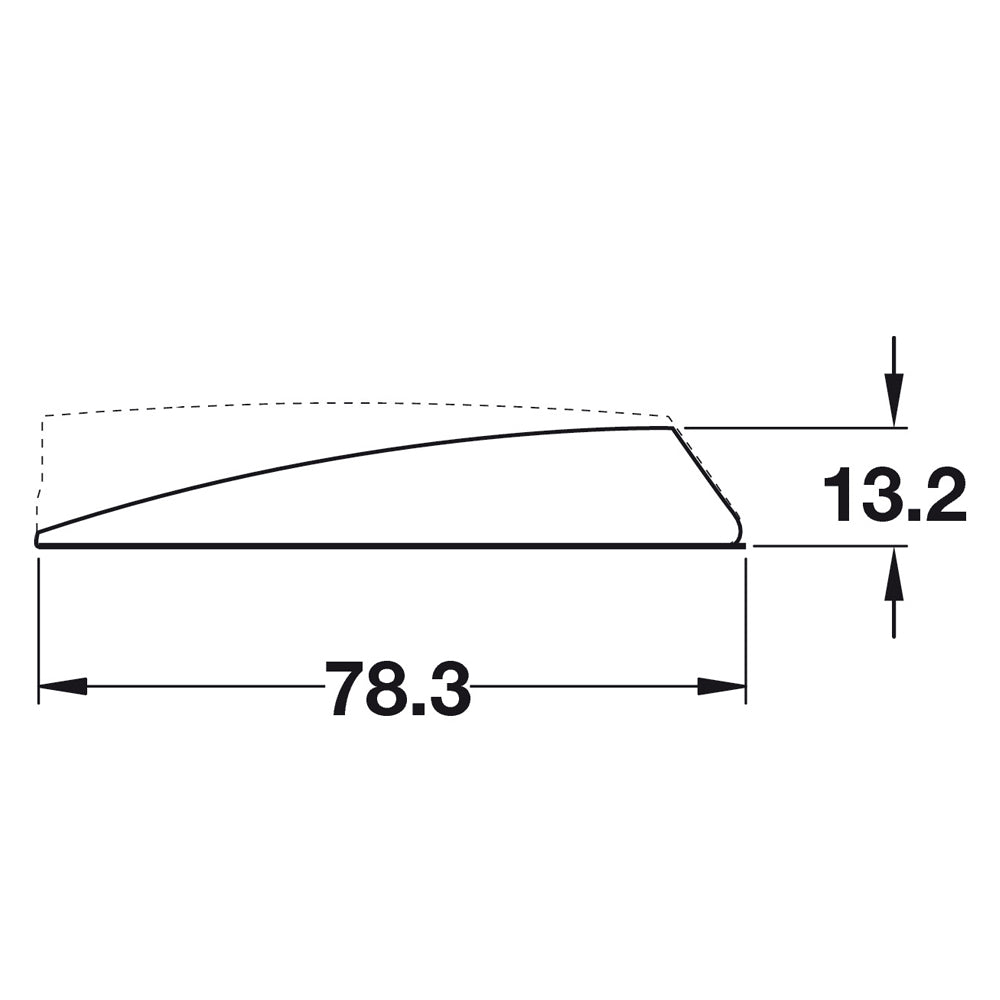 Hafele Salice KPush Cabinet Catch Long Standard With Buffer Pair 356.12.717 K Push Display Pack 1