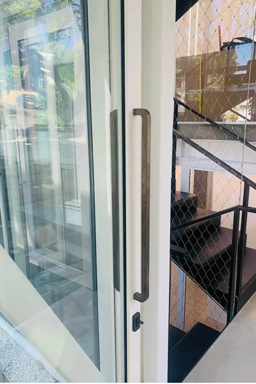 Halliday & Baillie 2340 Square Profile D Pull Handle 600mm - Available in Various Finishes