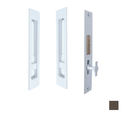 Halliday & Baillie Sliding Door Privacy Set Flush Pull Snib/Snib 694 - Available in Various Finishes