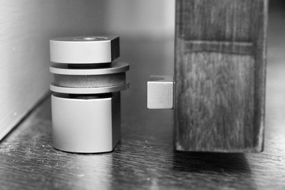 Halliday & Baillie Round Floor Mounted Magnetic Door Stop - Available in Various Finishes
