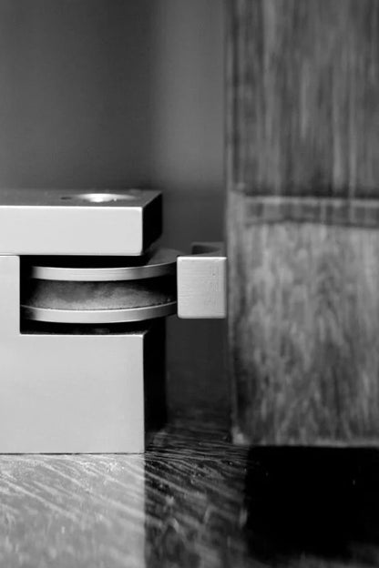 Halliday & Baillie Square Floor Mounted Magnetic Door Stop - Available in Various Finishes