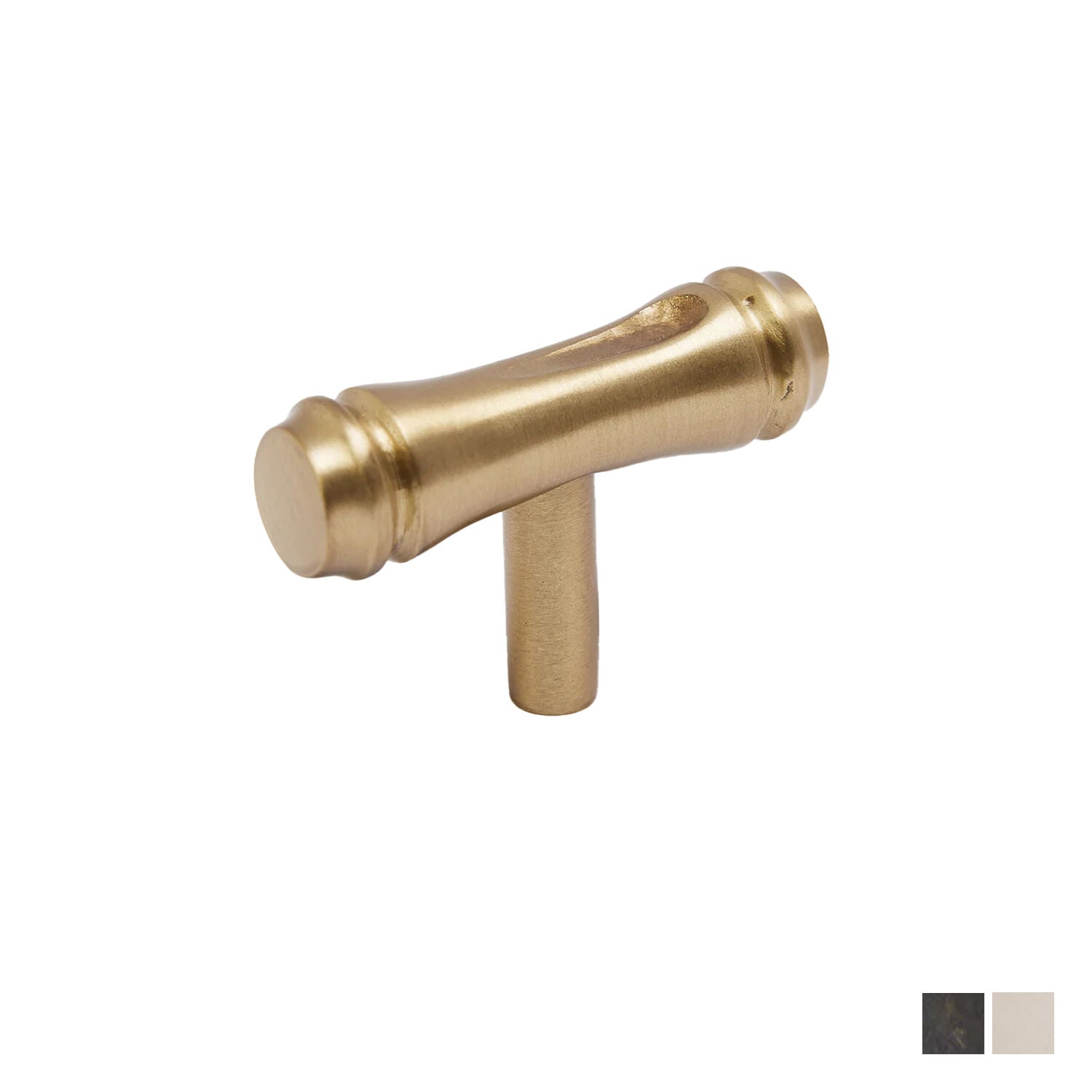 Hepburn Bamboo Cabinet T-Bar 49mm - Available in Various Finishes