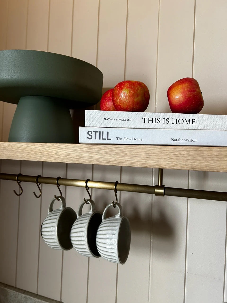 Hepburn Utility Rail Hook 65mm - Available in Various Finishes