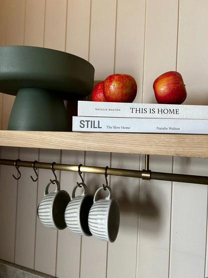 Hepburn Utility Rail Hook 65mm - Available in Various Finishes
