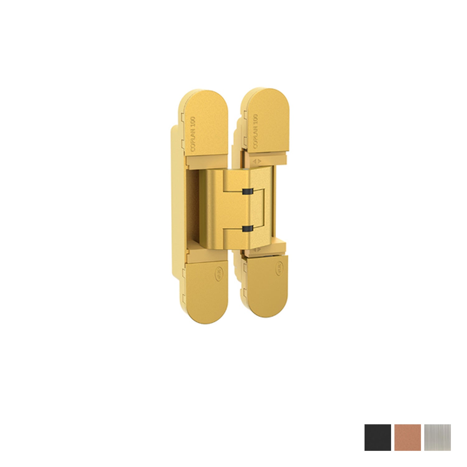 JNF Coplan Series 100 Invisible Hinge with 3D Adjustment 50kg - Available in Various Finishes