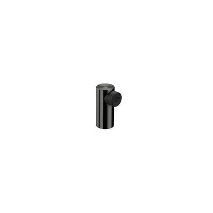 JNF Door Stop Floor Mounted Ø20mm PVD Titanium Black IN.13.008.TB