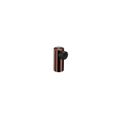 JNF Door Stop Floor Mounted Ø20mm PVD Titanium Chocolate IN.13.008.TCH