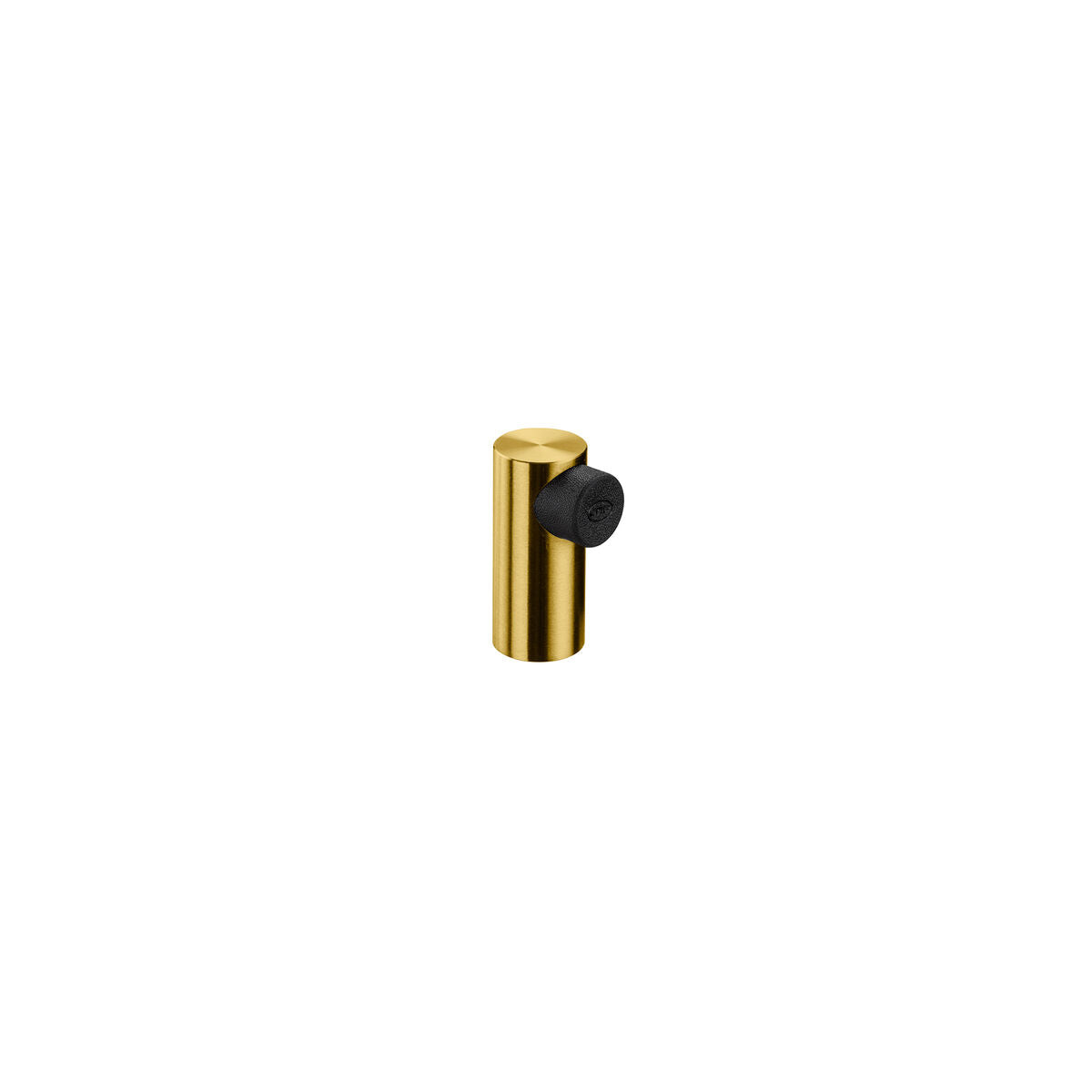 JNF Door Stop Floor Mounted Ø20mm PVD Titanium Gold IN.13.008.TG