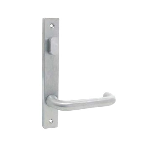 **Clearance**  Kaba N613V25SCP Narrow Style Plate w/ Turn & Lever Satin Chrome Plate 