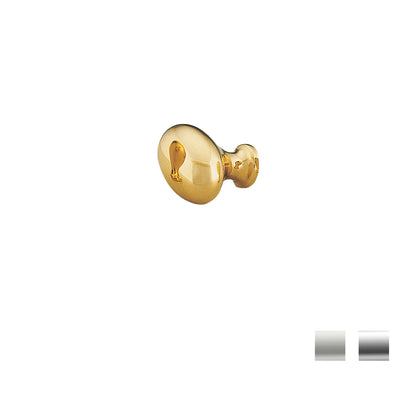 Kethy Cabinet Brass Knob Egg BK37 - Available in Various Finishes and Sizes