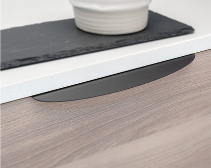 Kethy Curved Cabinet Lip Pull - Available In Various Finishes and Sizes