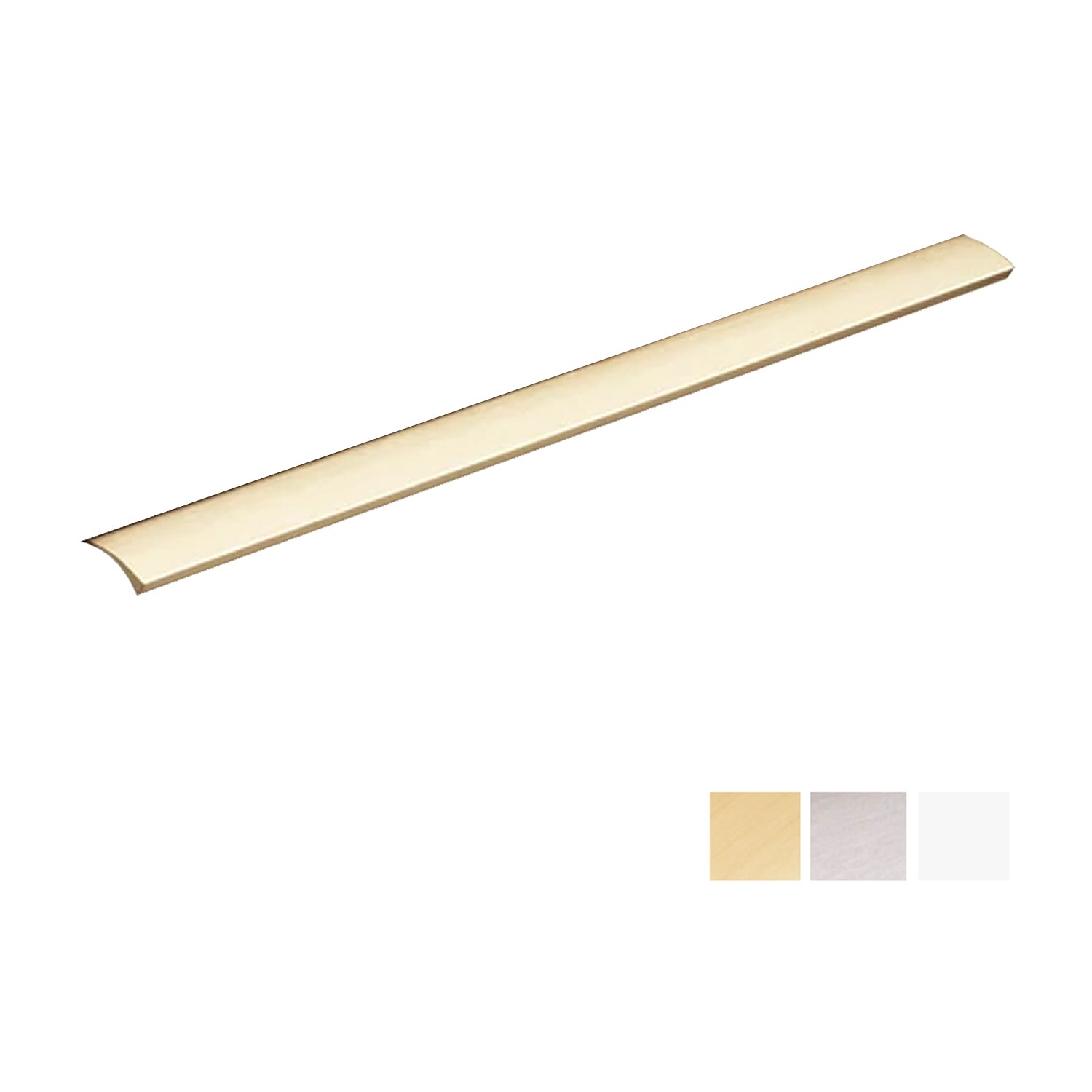 Kethy DL419 Fornel Curved Edge Pull - Available In Various Finishes and Sizes