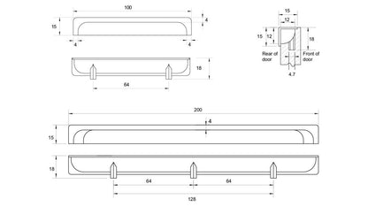 Kethy Back Edge Pull DL918