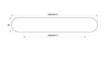 Kethy Shelf Handle L6904