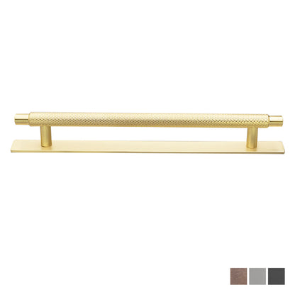 Kethy Herning Pull Handle on Backplate - Available in Various Finishes and Sizes