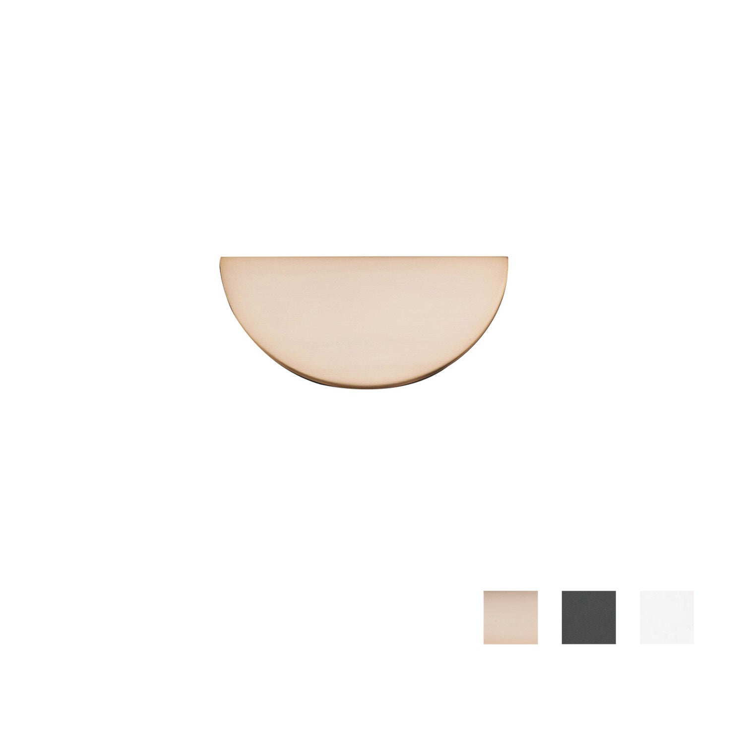 Kethy Moon Cabinet Handle L866 - Available in Various Finishes and Sizes