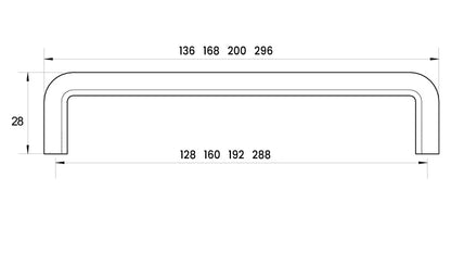 Kethy Byron Handle - Available in Various Finishes and Sizes