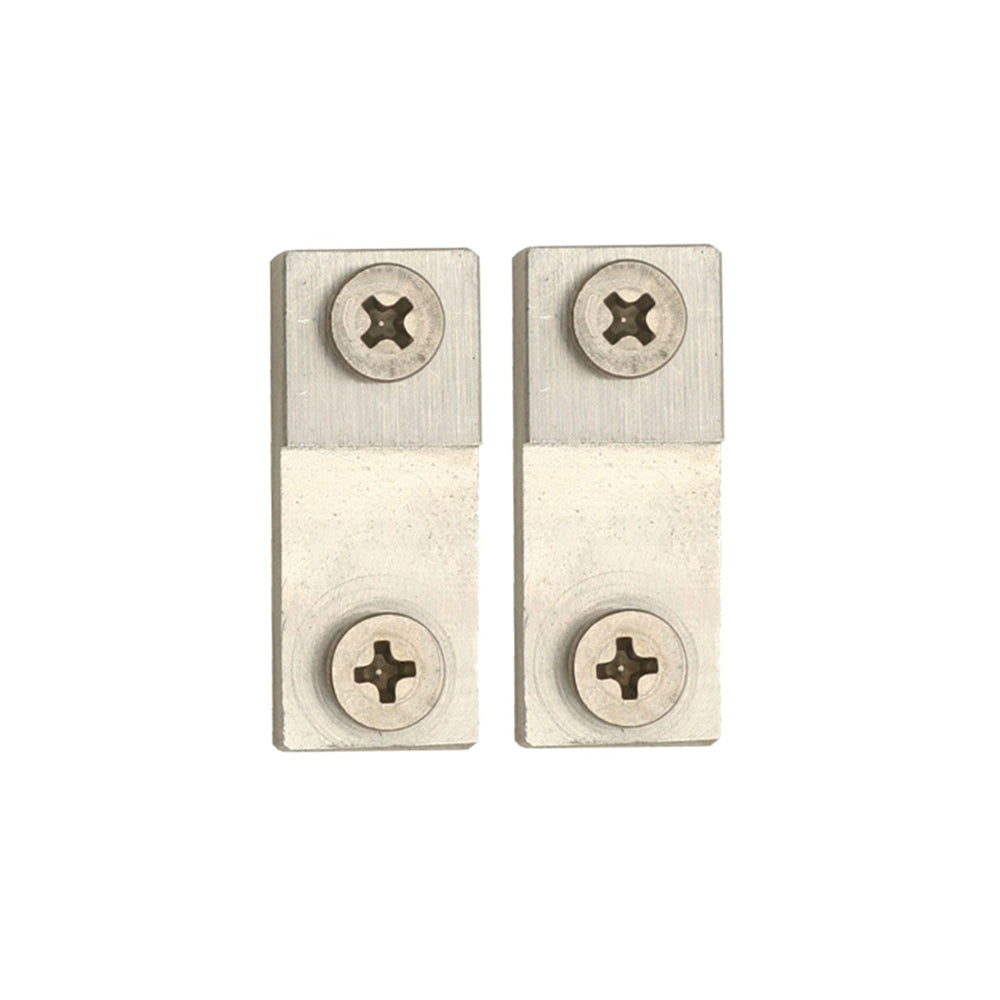 Vinco Dual Fix Clips Mount Block Tabs 32x13mm Pair For Aluminum Doors MBDFC3213
