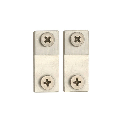 Vinco Dual Fix Clips Mount Block Tabs 32x13mm Pair For Aluminum Doors MBDFC3213