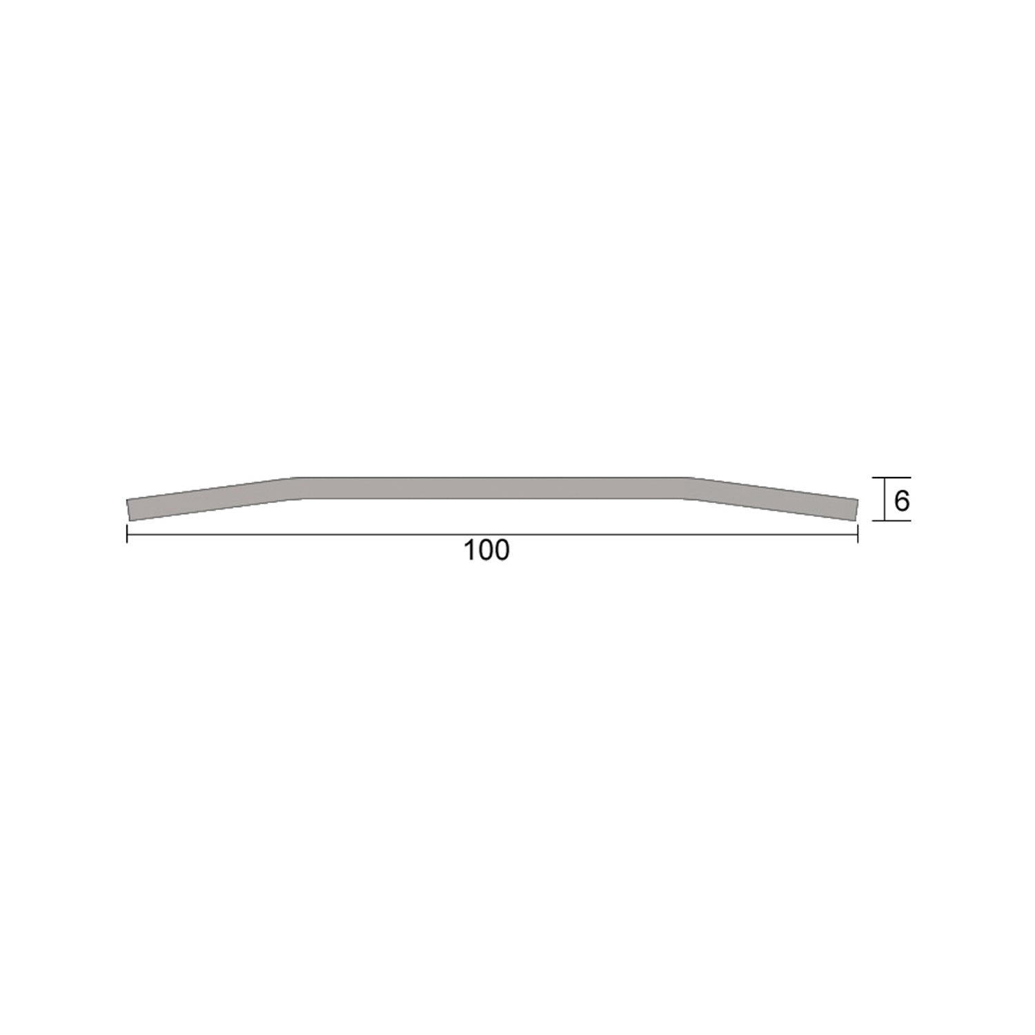 Kilargo IS4055S Heavy Duty Low Profile Profile Threshold Plate - Available in Various Sizes