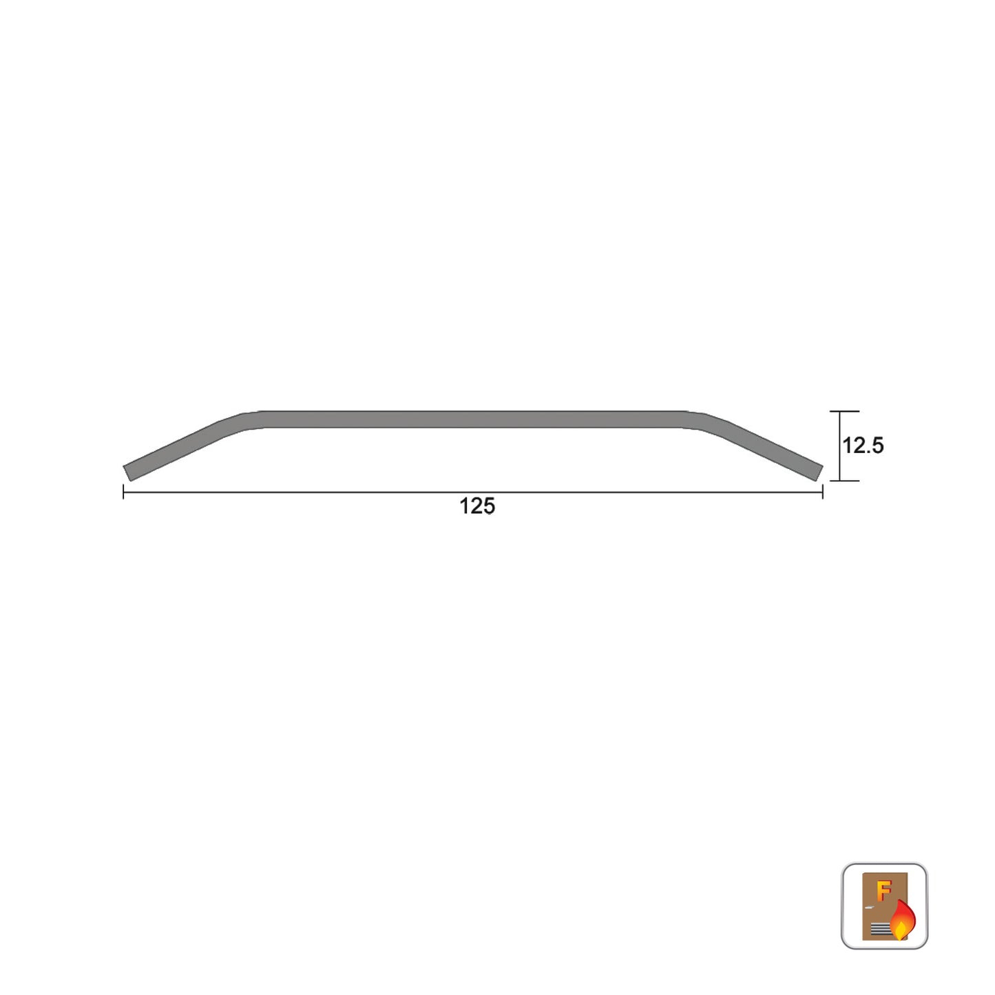 Kilargo IS4065S Heavy Duty Threshold Plate - Available in Various Sizes