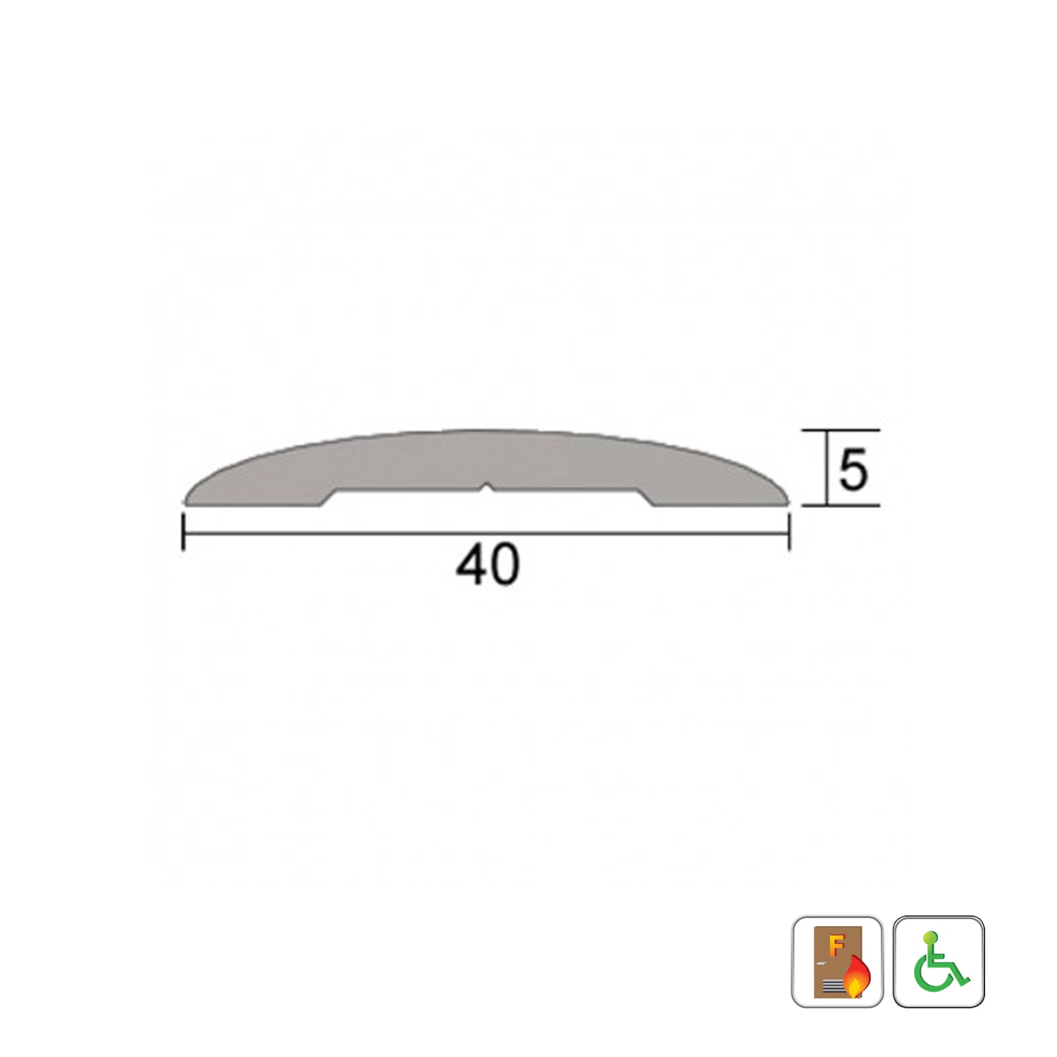 Kilargo IS4120 Heavy Duty Threshold Plate - Available in Various Sizes