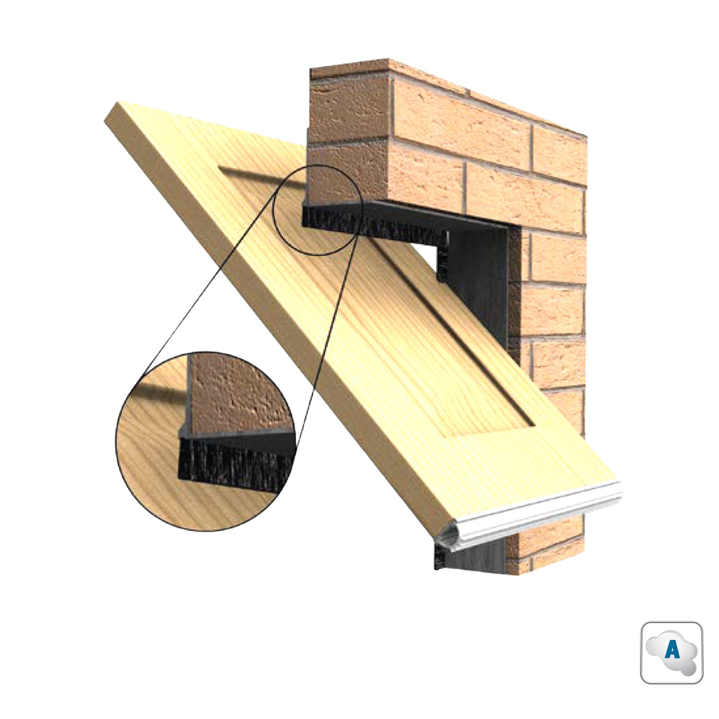 Kilargo Horizontal Brush Seal IS5160H - Available in Various Sizes