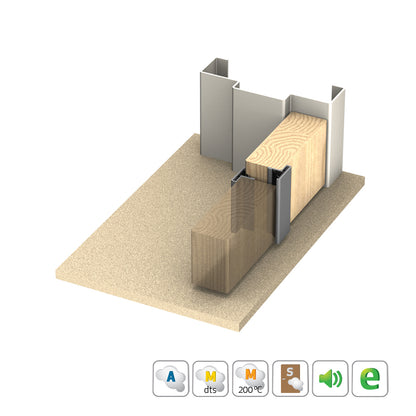 Kilargo IS7061 Astragal Door Seal - Available in Various Sizes