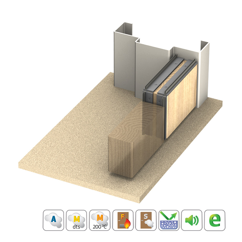 Kilargo IS7071si Astragal Door Seal - Available in Various Finishes and Sizes