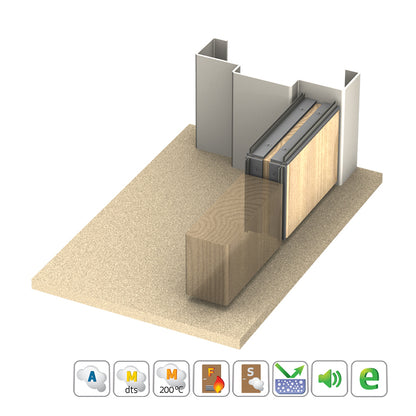 Kilargo IS7071si Astragal Door Seal - Available in Various Finishes and Sizes