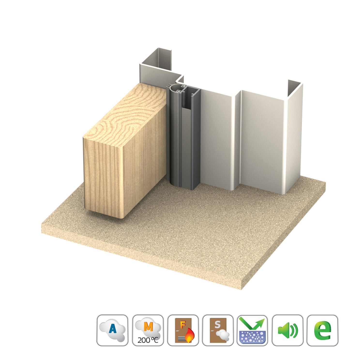 Kilargo IS7080si Door Perimeter Seal - Available in Various Finishes and Sizes