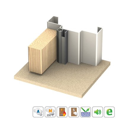 Kilargo IS7080si Door Perimeter Seal - Available in Various Finishes and Sizes
