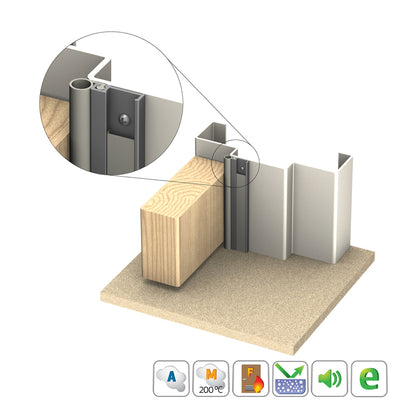 Kilargo IS7110si Door Perimeter Seal Set - Available in Various Finishes and Sizes