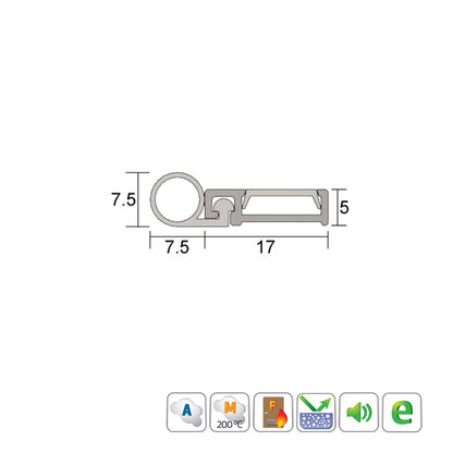 Kilargo IS7110si Door Perimeter Seal Set - Available in Various Finishes and Sizes