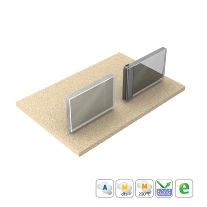 Kilargo IS7330si Meeting Stile and Edge Seals - Available in Various Sizes