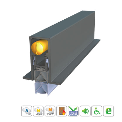 Kilargo IS8100si Heavy Duty Door Bottom Seal - Available in Various Sizes