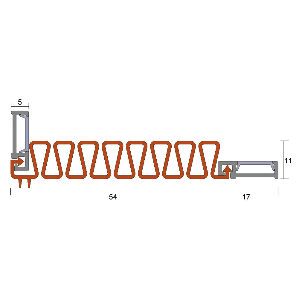 Kilargo IS9070 Finger Guard Safety Seal - Available in Various Finish and Sizes